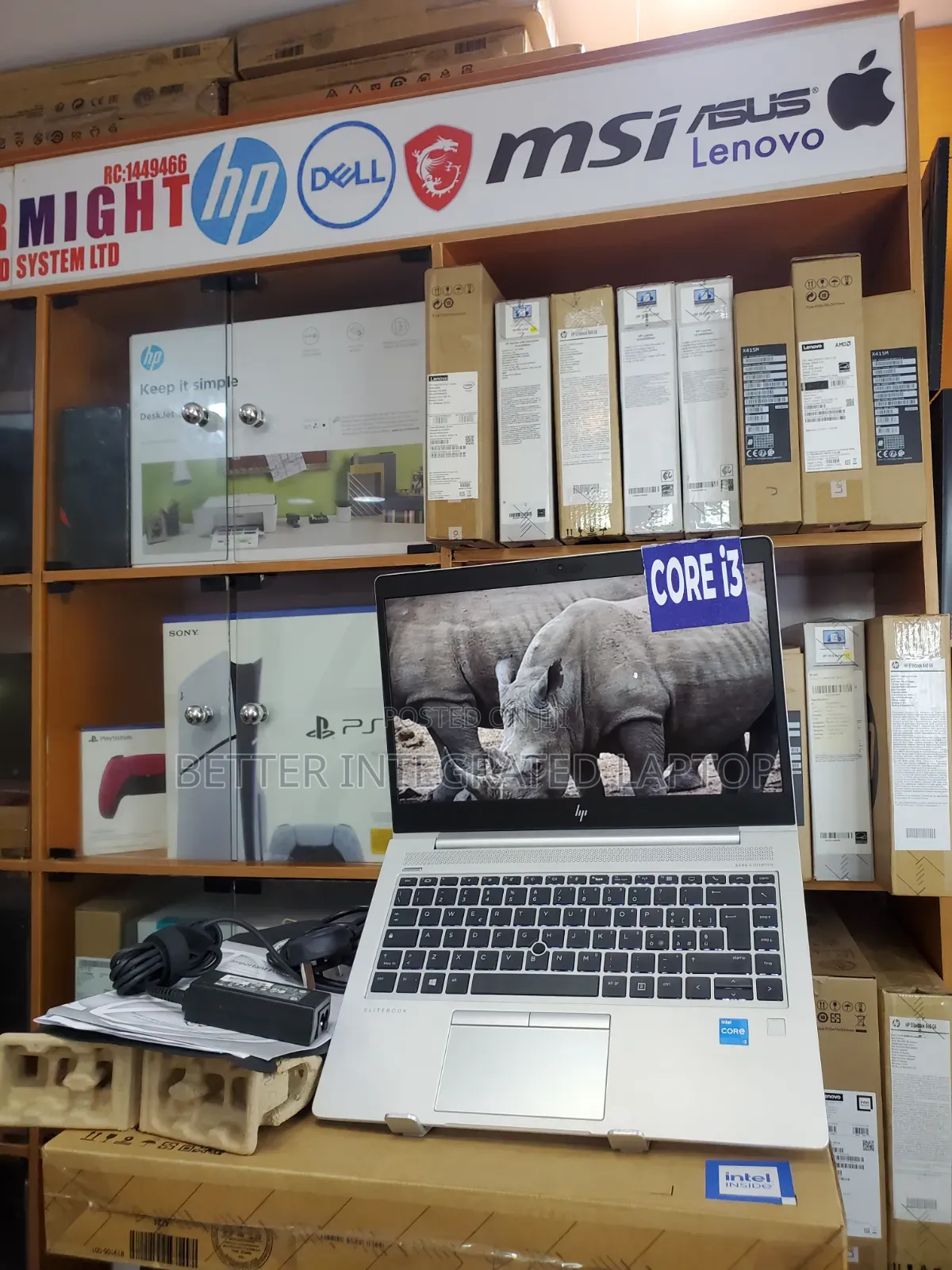 New Laptop HP EliteBook 830 16GB Intel Core i3 SSD 256GB