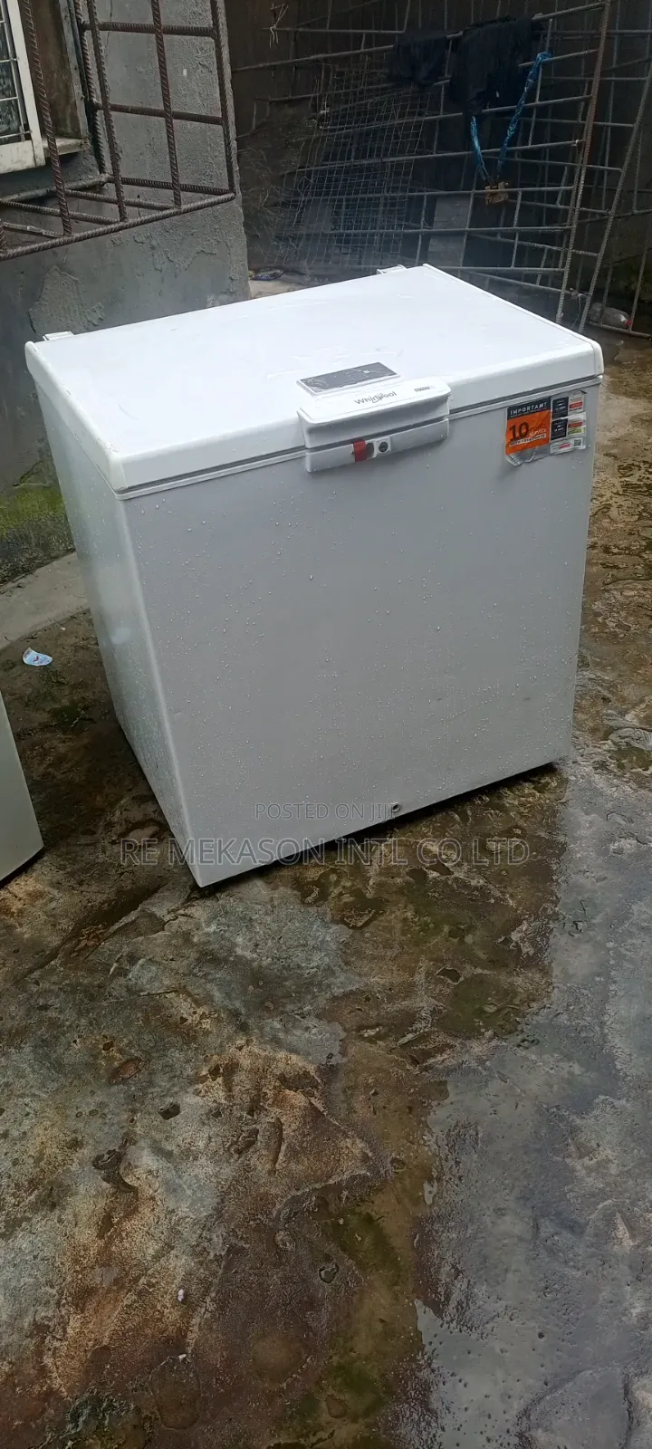 Original Whirlpool 204ltrs Chest Freezer