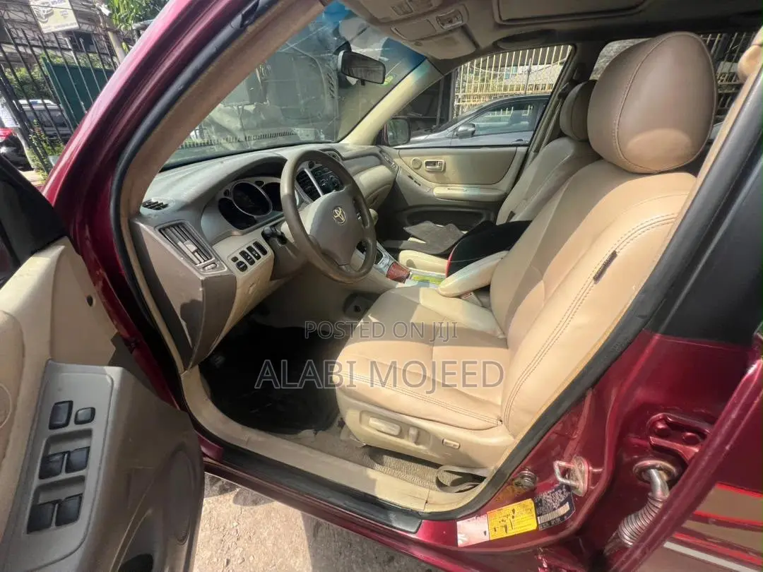 Toyota Highlander Limited V6 4x4 2004 Red