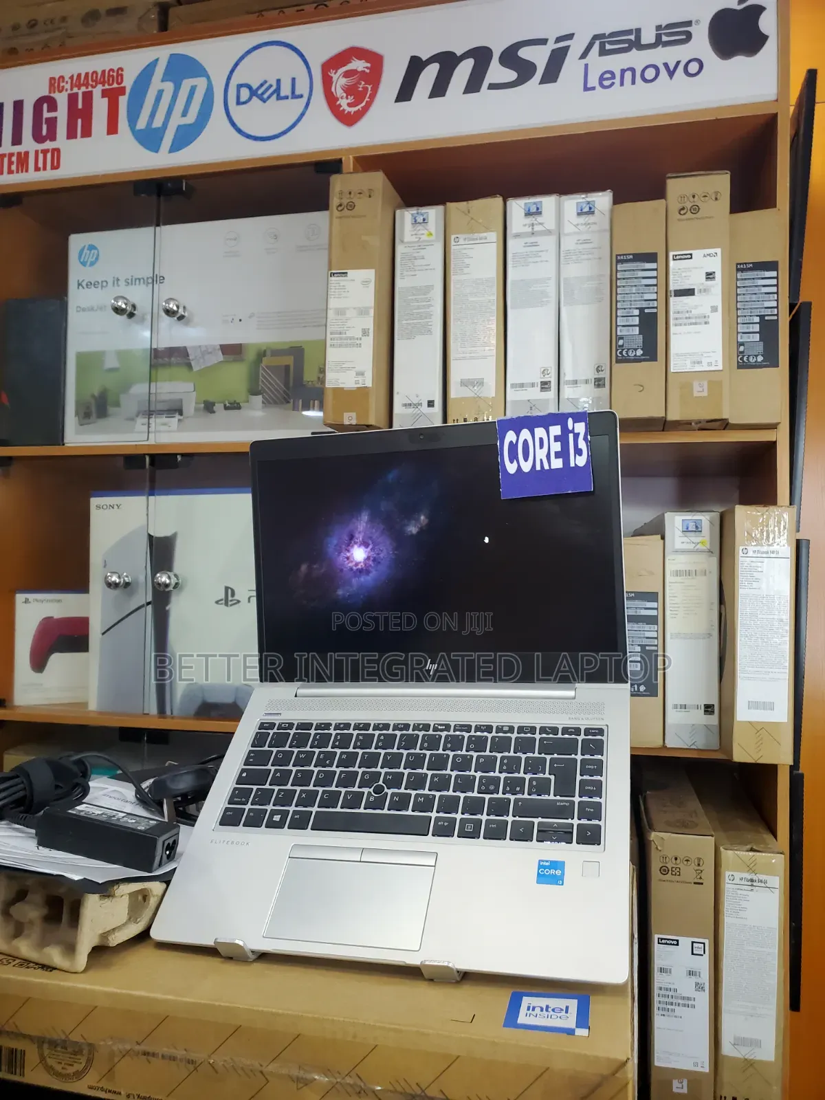 New Laptop HP EliteBook 830 4GB Intel Core i3 SSD 512GB