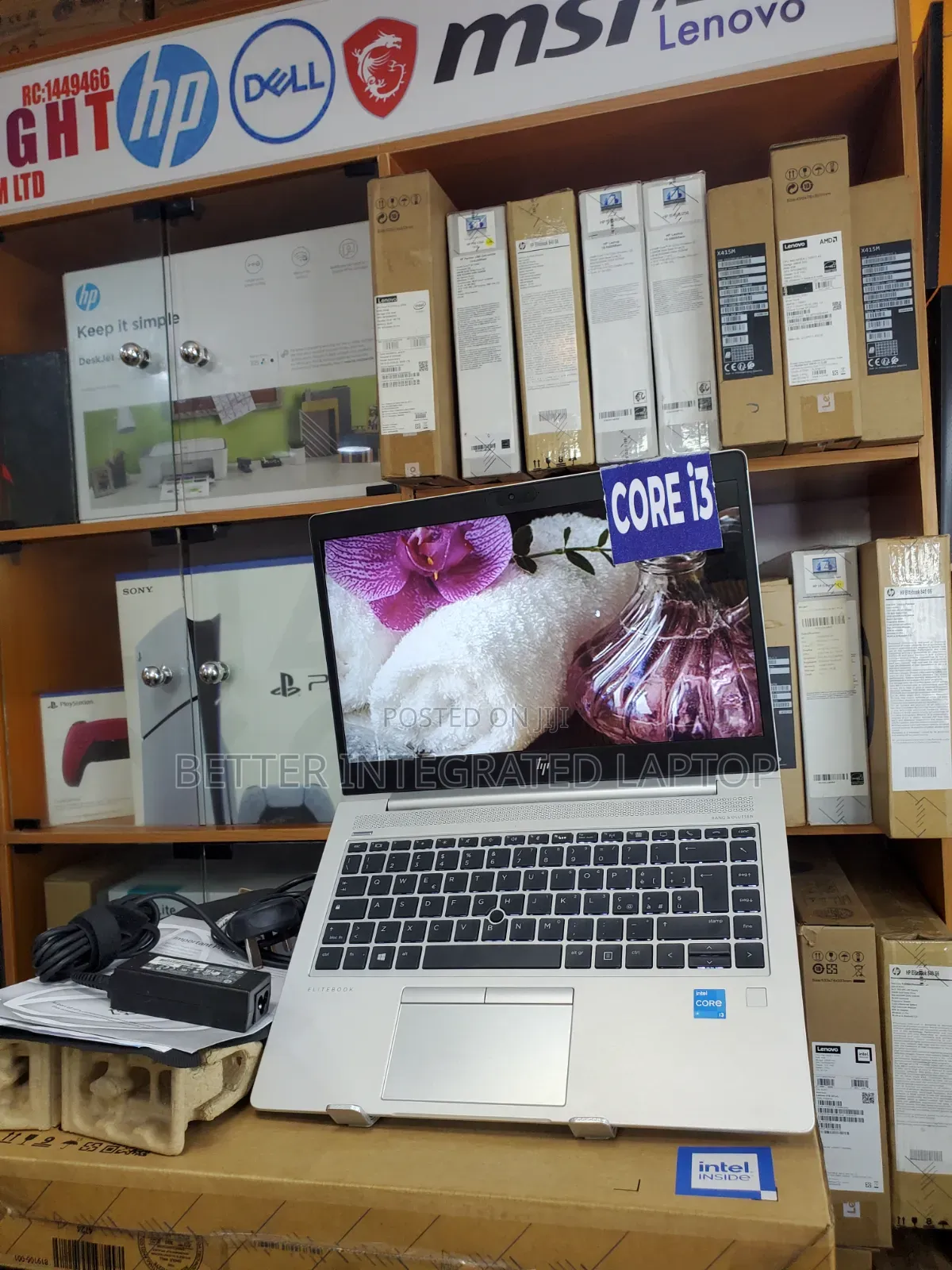 New Laptop HP EliteBook 830 4GB Intel Core i3 SSD 512GB