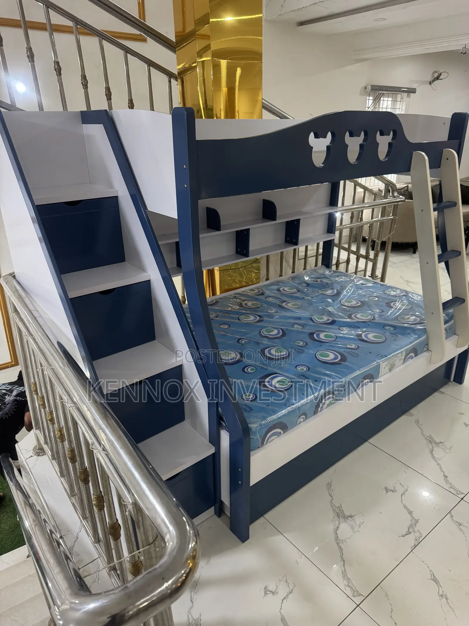 High Quality Imported 3ft Up and 4ft Down Bunk Bed 