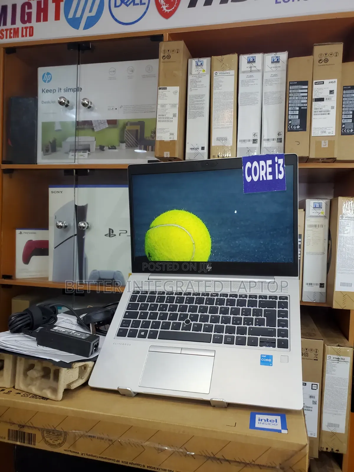 New Laptop HP EliteBook 830 8GB Intel Core i3 SSD 512GB