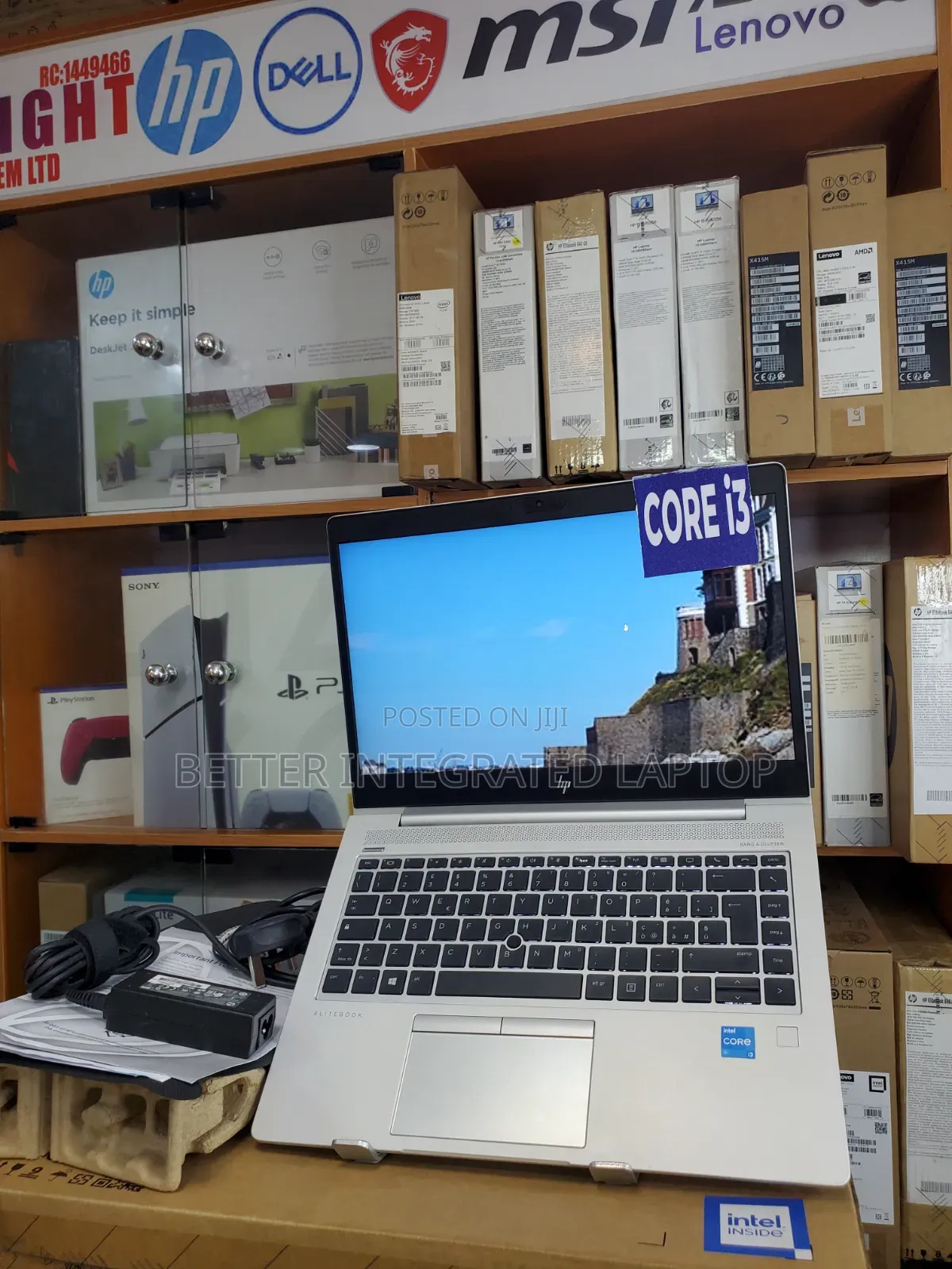 New Laptop HP EliteBook 830 12GB Intel Core i3 SSD 512GB