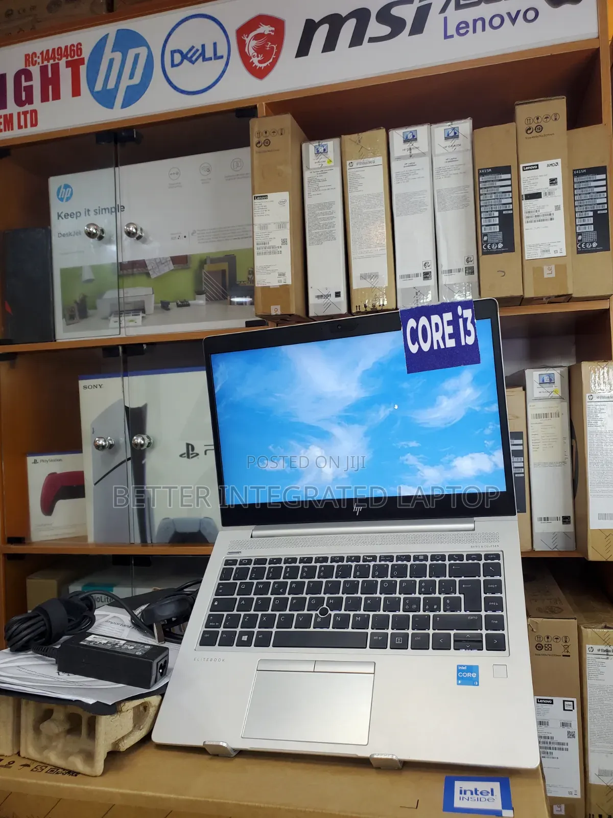 New Laptop HP EliteBook 830 12GB Intel Core i3 SSD 512GB