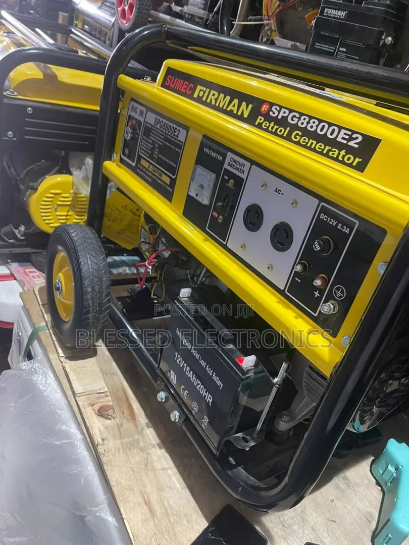 SUMEC FIRMAN 11KVA Petrol Generator 100% Copper Wire Low Fuel Consumpt