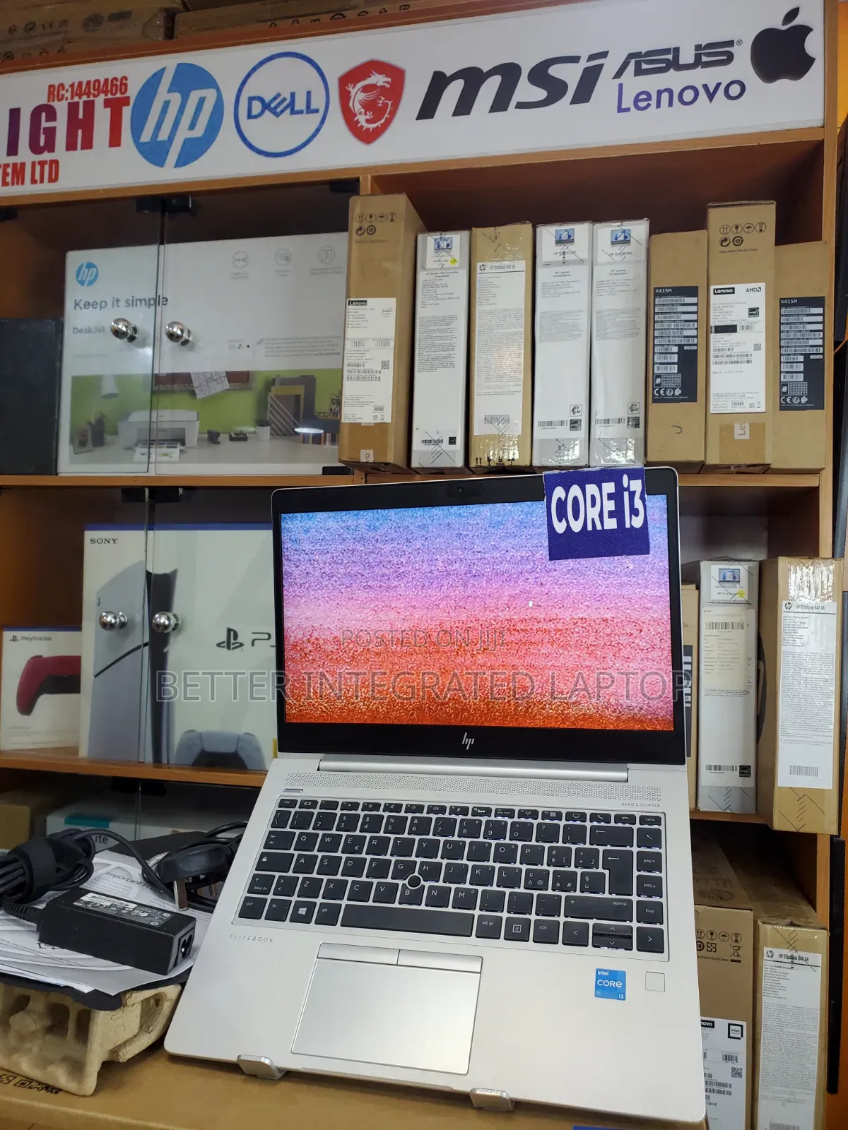 New Laptop HP EliteBook 830 16GB Intel Core i3 SSD 512GB
