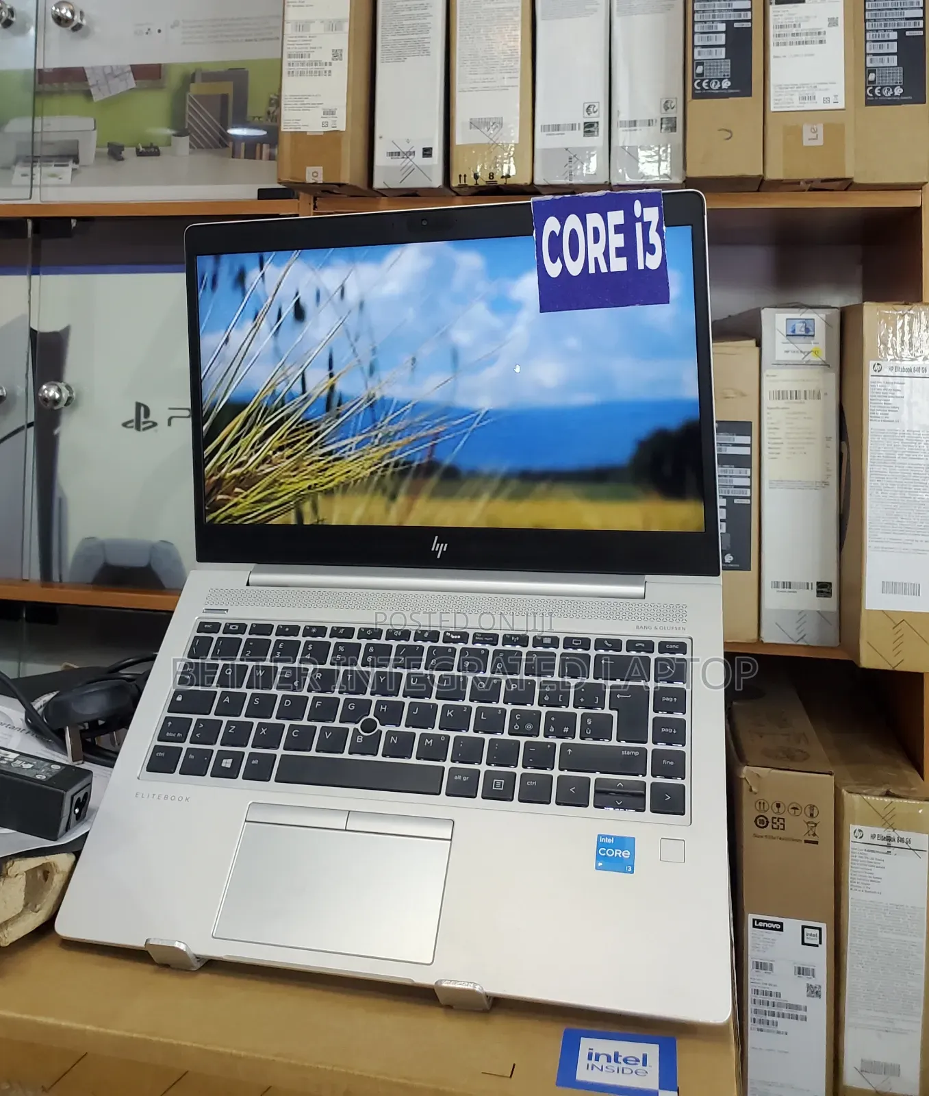 New Laptop HP EliteBook 830 16GB Intel Core i3 SSD 512GB