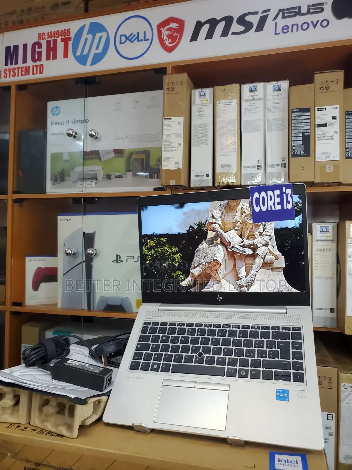 New Laptop HP EliteBook 830 G5 4GB Intel Core i3 SSD 256GB
