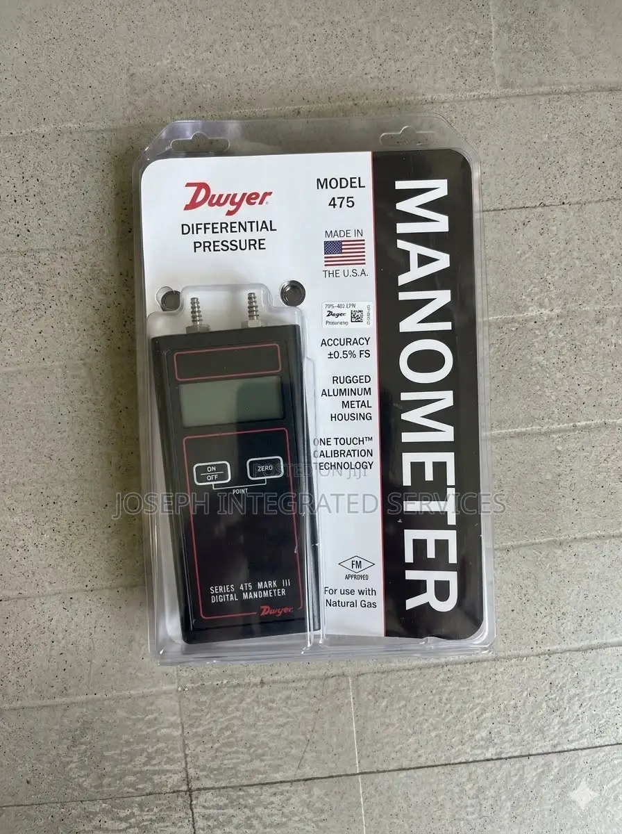 Dwyer Series 475 Mark III Handheld Digital Manometer (Model 475-3-Fm