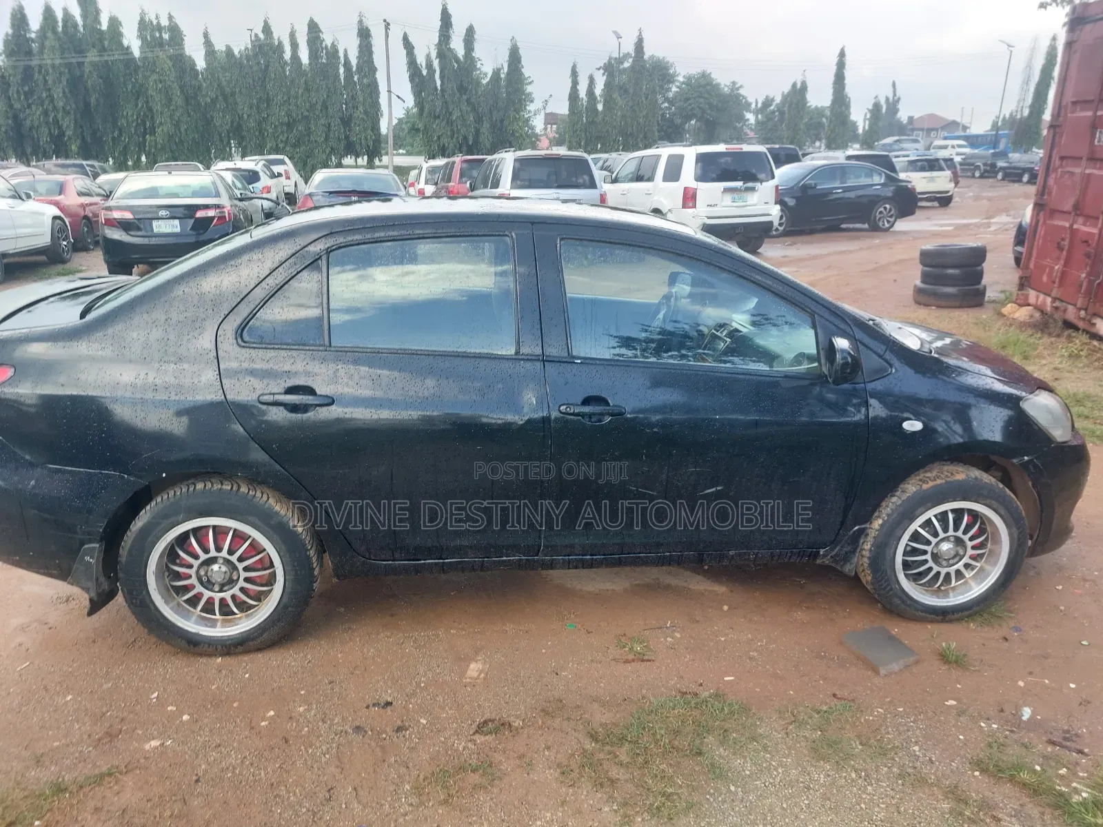 Toyota Yaris 2008 Black