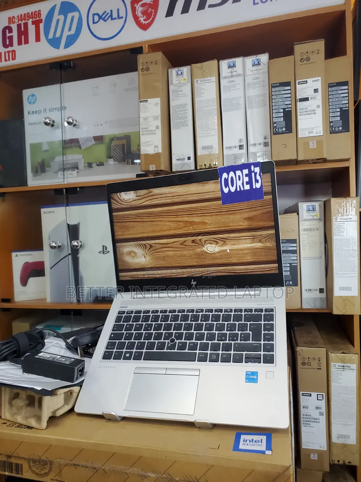 New Laptop HP EliteBook 830 G5 8GB Intel Core i3 SSD 256GB