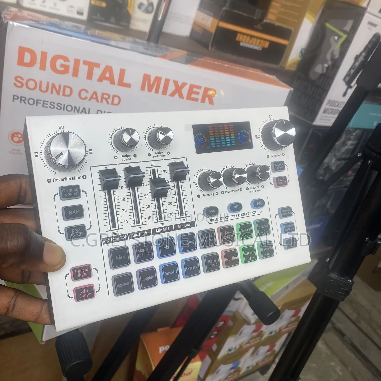 Digital Mixer Sound Card X7