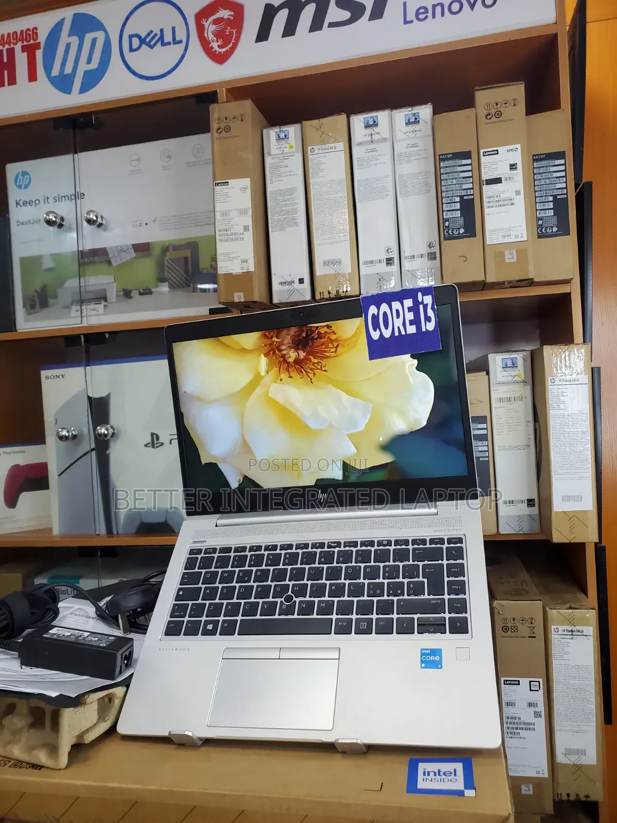 New Laptop HP EliteBook 830 G5 12GB Intel Core i3 SSD 256GB