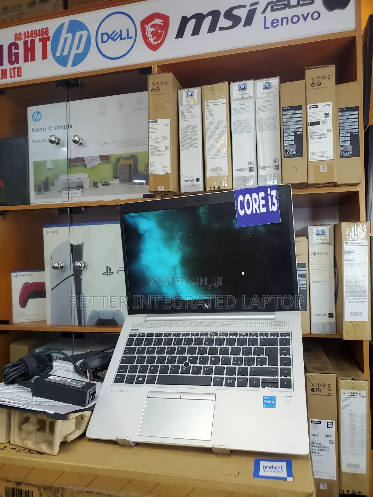 New Laptop HP EliteBook 830 G5 12GB Intel Core i3 SSD 256GB