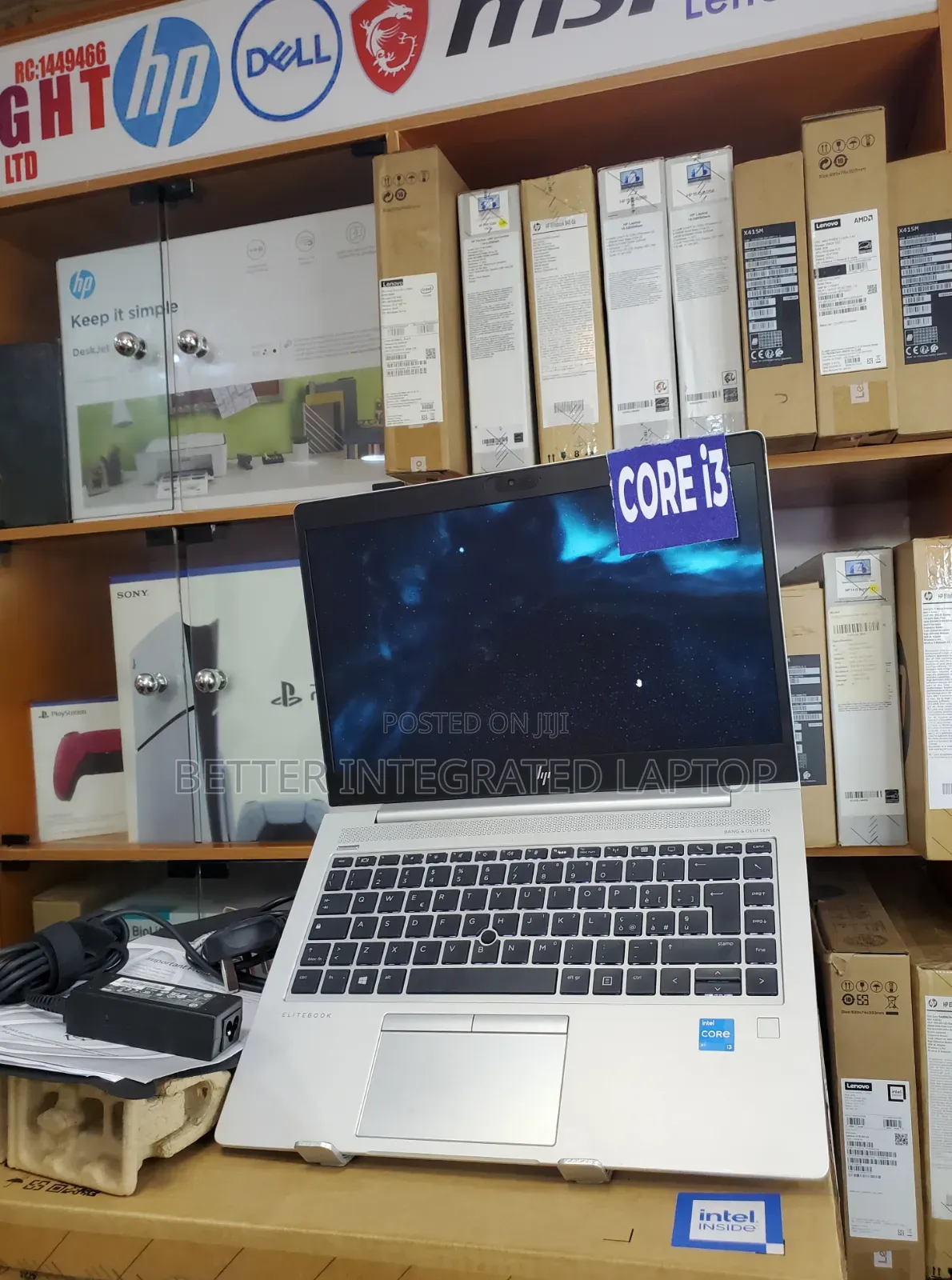 New Laptop HP EliteBook 830 G5 12GB Intel Core i3 SSD 256GB