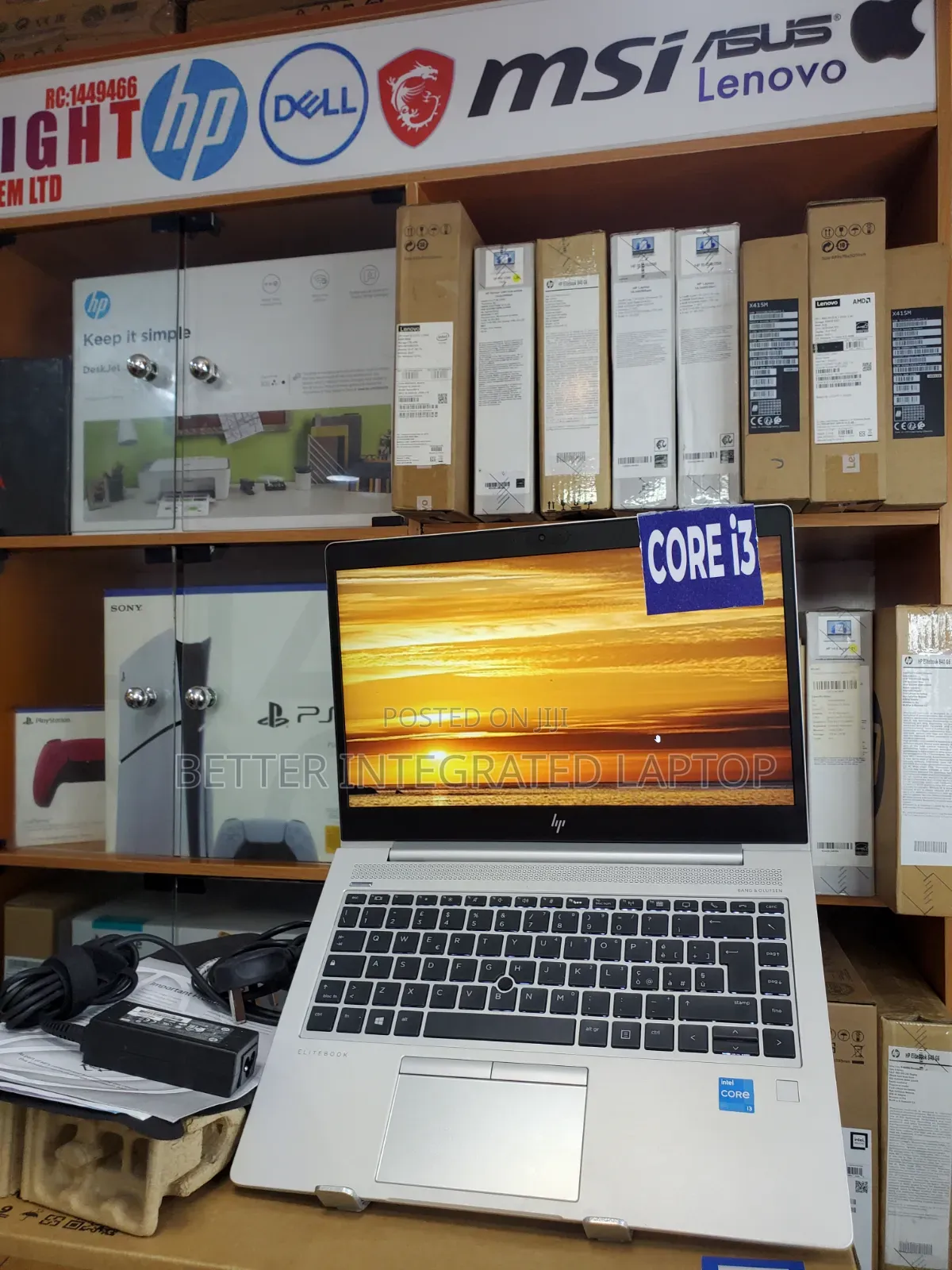 New Laptop HP EliteBook 830 G5 16GB Intel Core i3 SSD 256GB