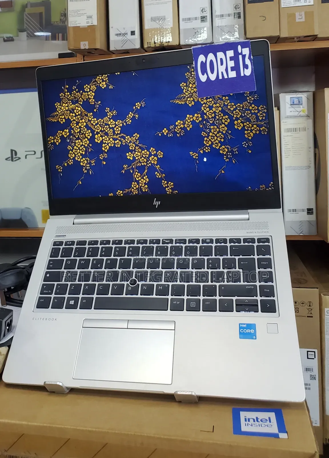 New Laptop HP EliteBook 830 G5 16GB Intel Core i3 SSD 256GB