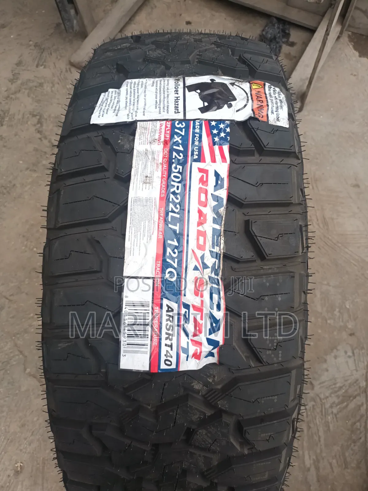 37×12.50R22LT Tyre 2026