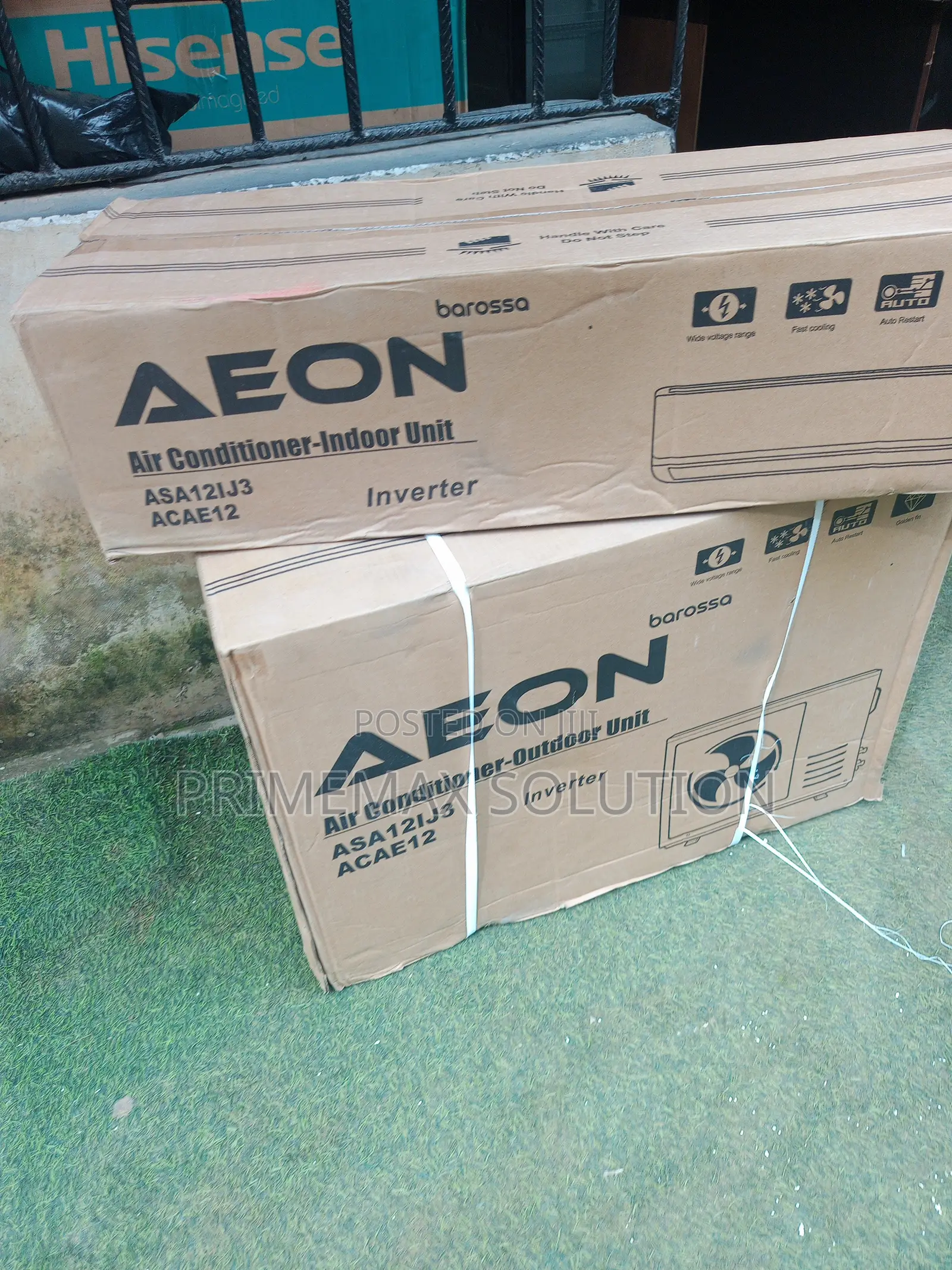 AEON 1.5HP Inverter Split AC ASA12IJ3 – Energy Saving Turbo Cooling