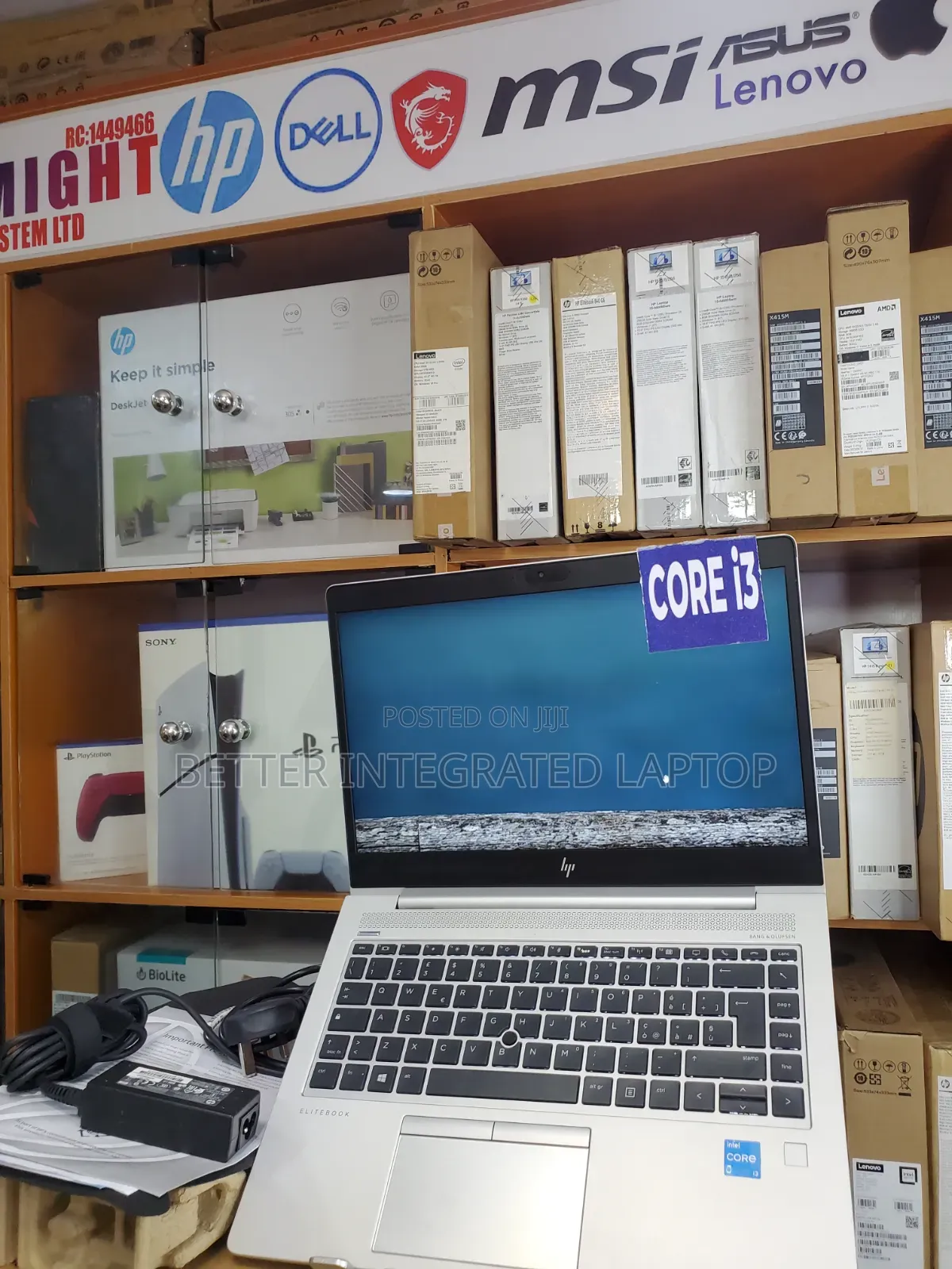 New Laptop HP EliteBook 830 G5 8GB Intel Core i3 SSD 512GB