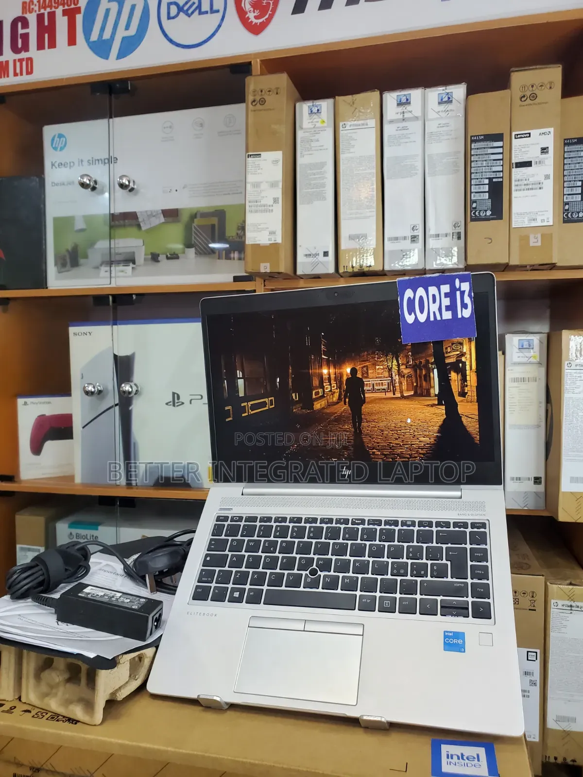 New Laptop HP EliteBook 830 G5 8GB Intel Core i3 SSD 512GB