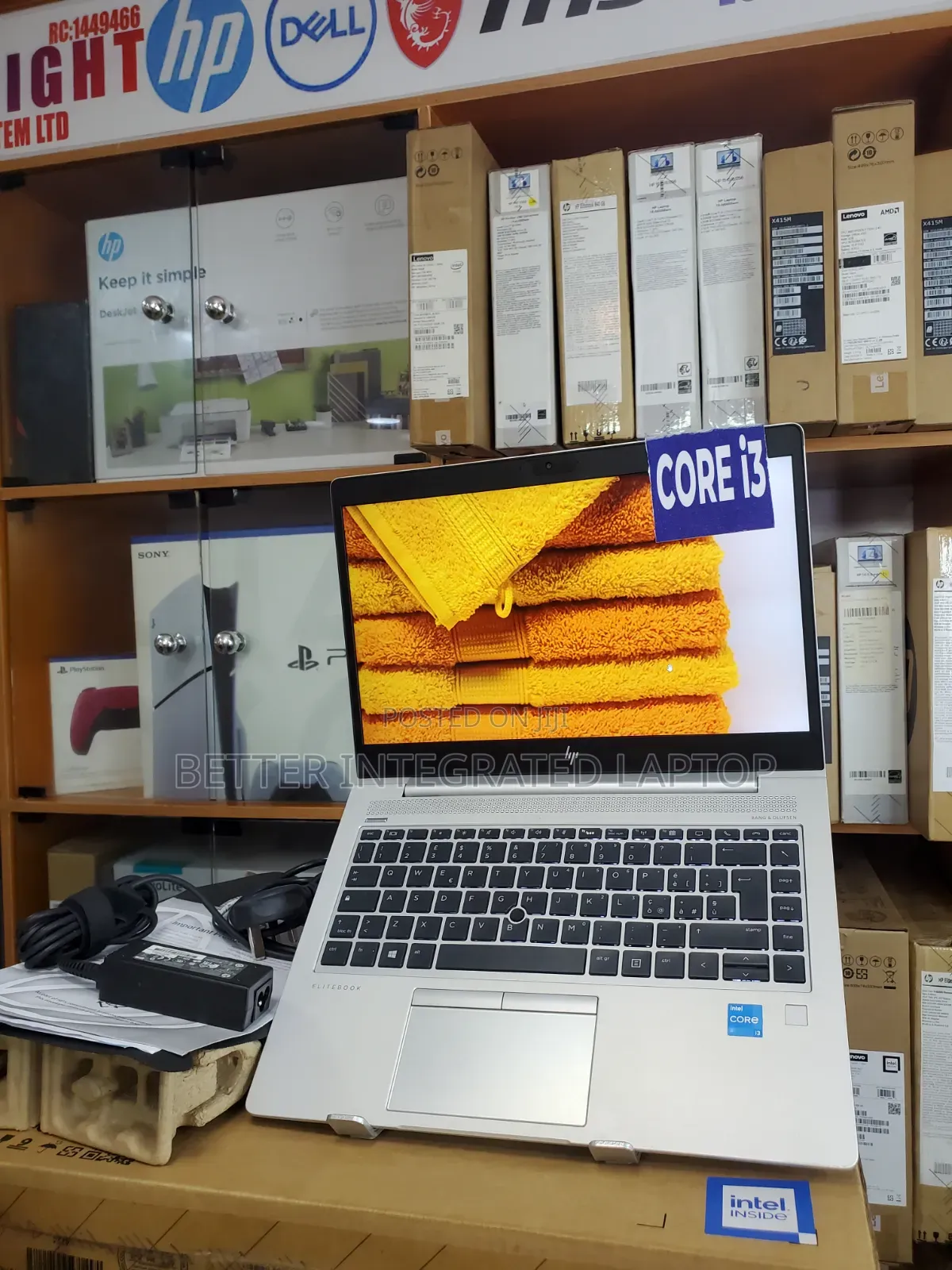 New Laptop HP EliteBook 830 G5 8GB Intel Core i3 SSD 512GB