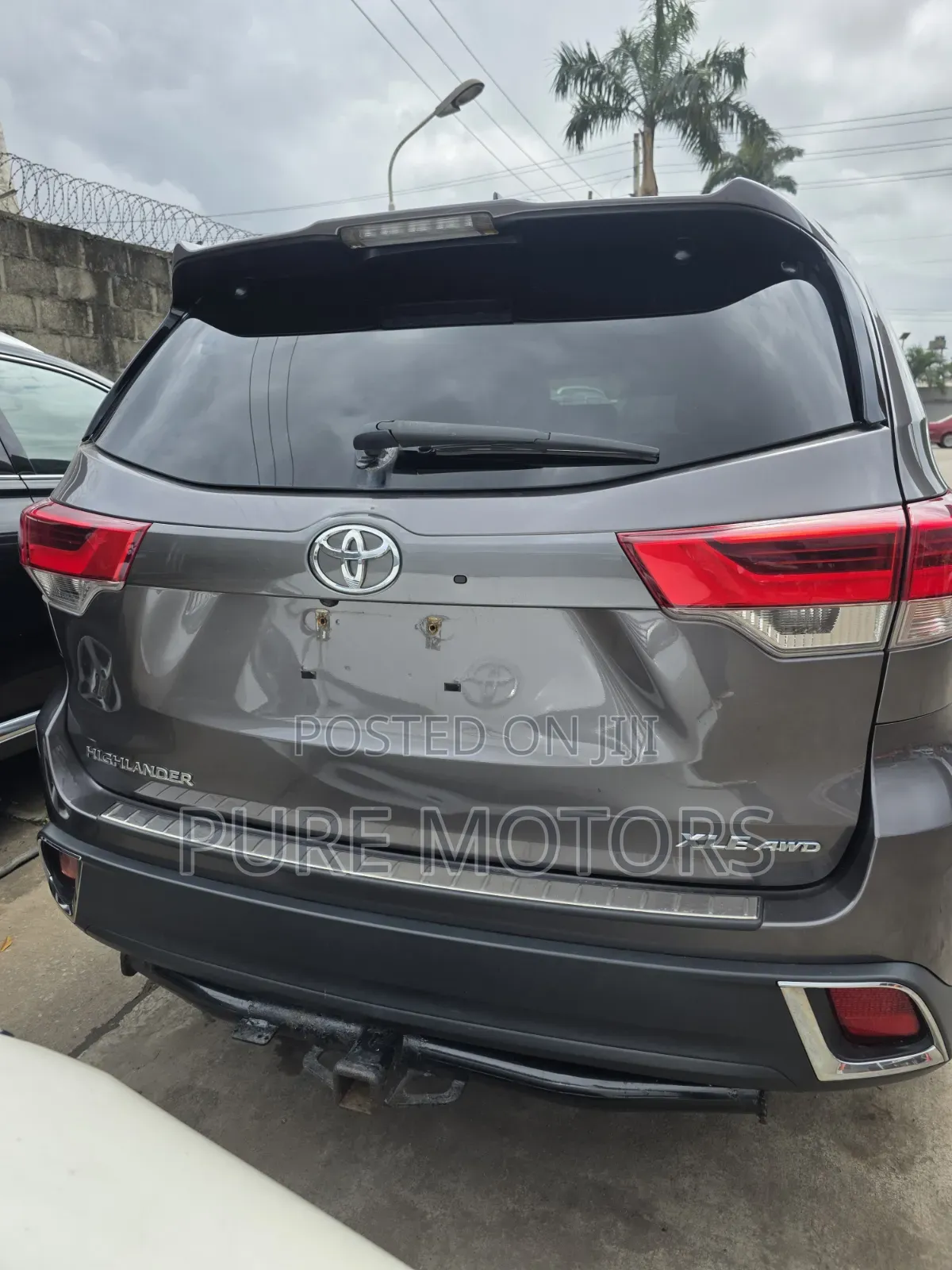 Toyota Highlander 2017 Gray