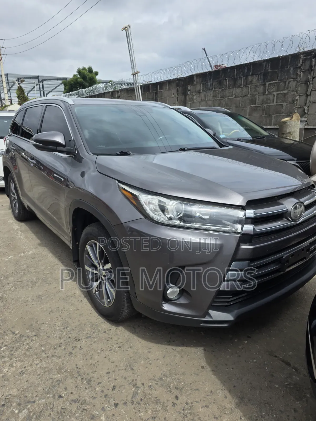 Toyota Highlander 2017 Gray