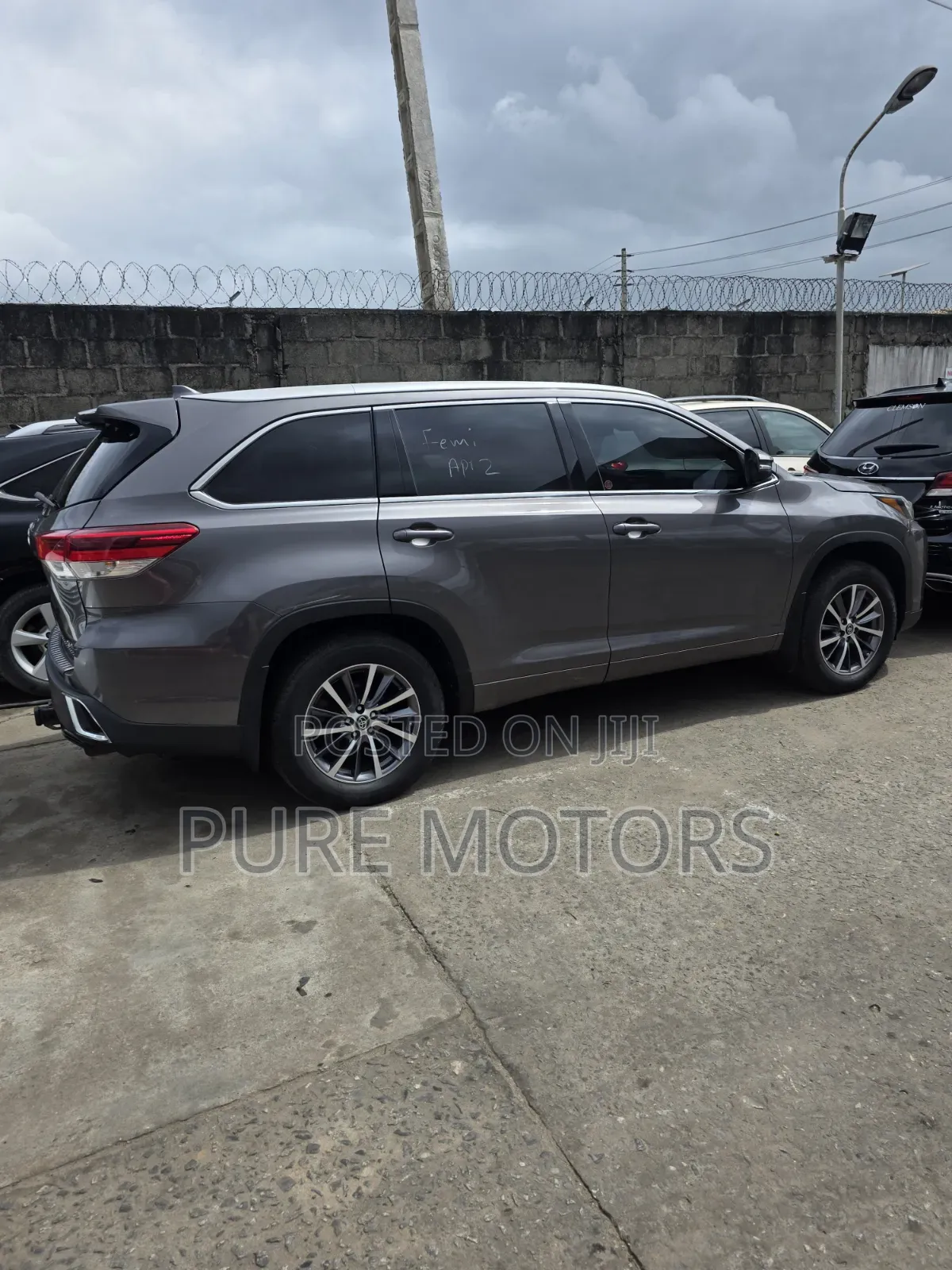 Toyota Highlander 2017 Gray