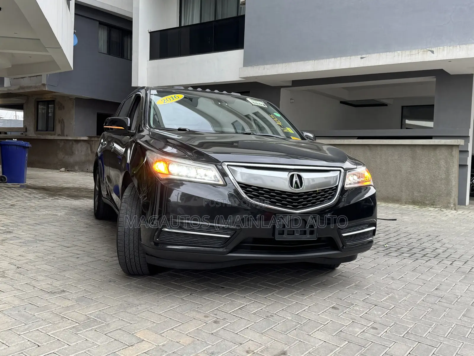 Acura MDX SH 4dr SUV AWD (3.5L 6cyl 9A) 2016 Black