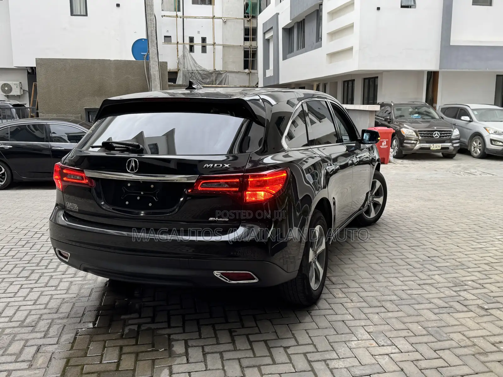 Acura MDX SH 4dr SUV AWD (3.5L 6cyl 9A) 2016 Black