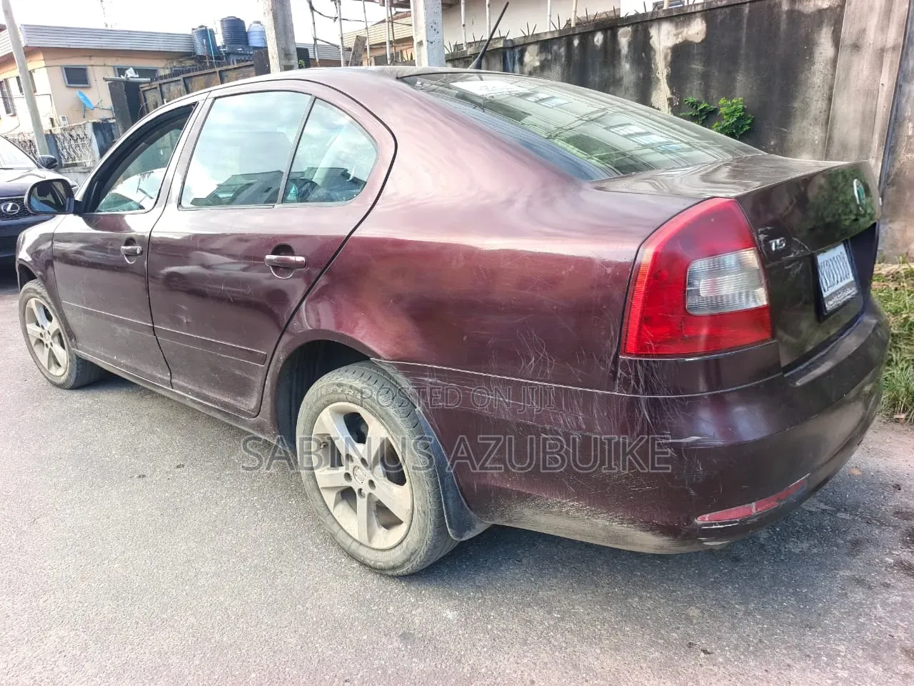 Skoda Octavia 2012 Maroon