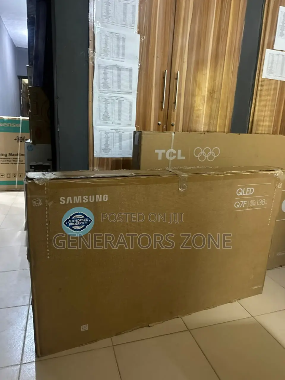 QLED 55” Samsung TV – Crisp Picture Smart Hub