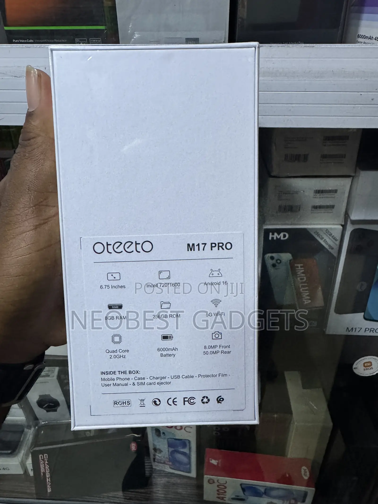 New Mobile Phone 256 GB Black