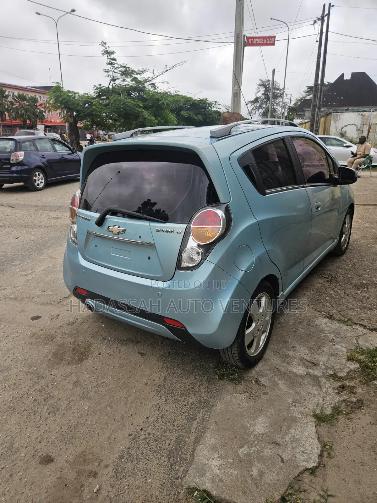 Chevrolet Spark 2012 Blue
