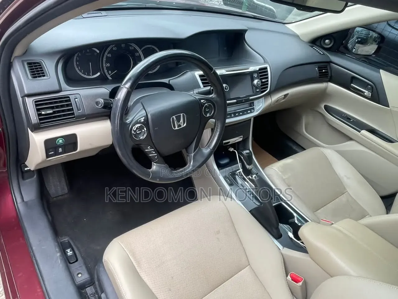 Honda Accord 2013 Burgundy