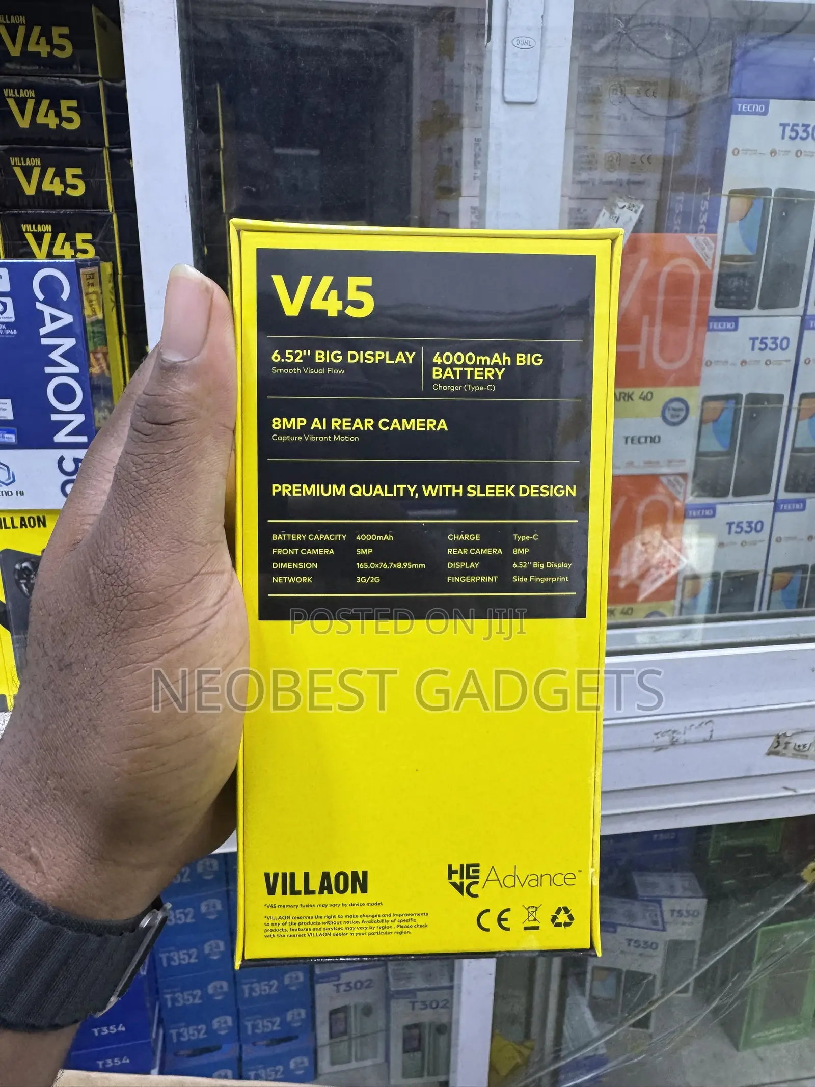New Villaon V40 128 GB Black