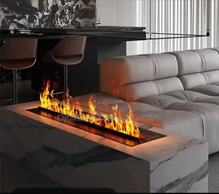 Linear Fireplace Design
1.2 Meters
