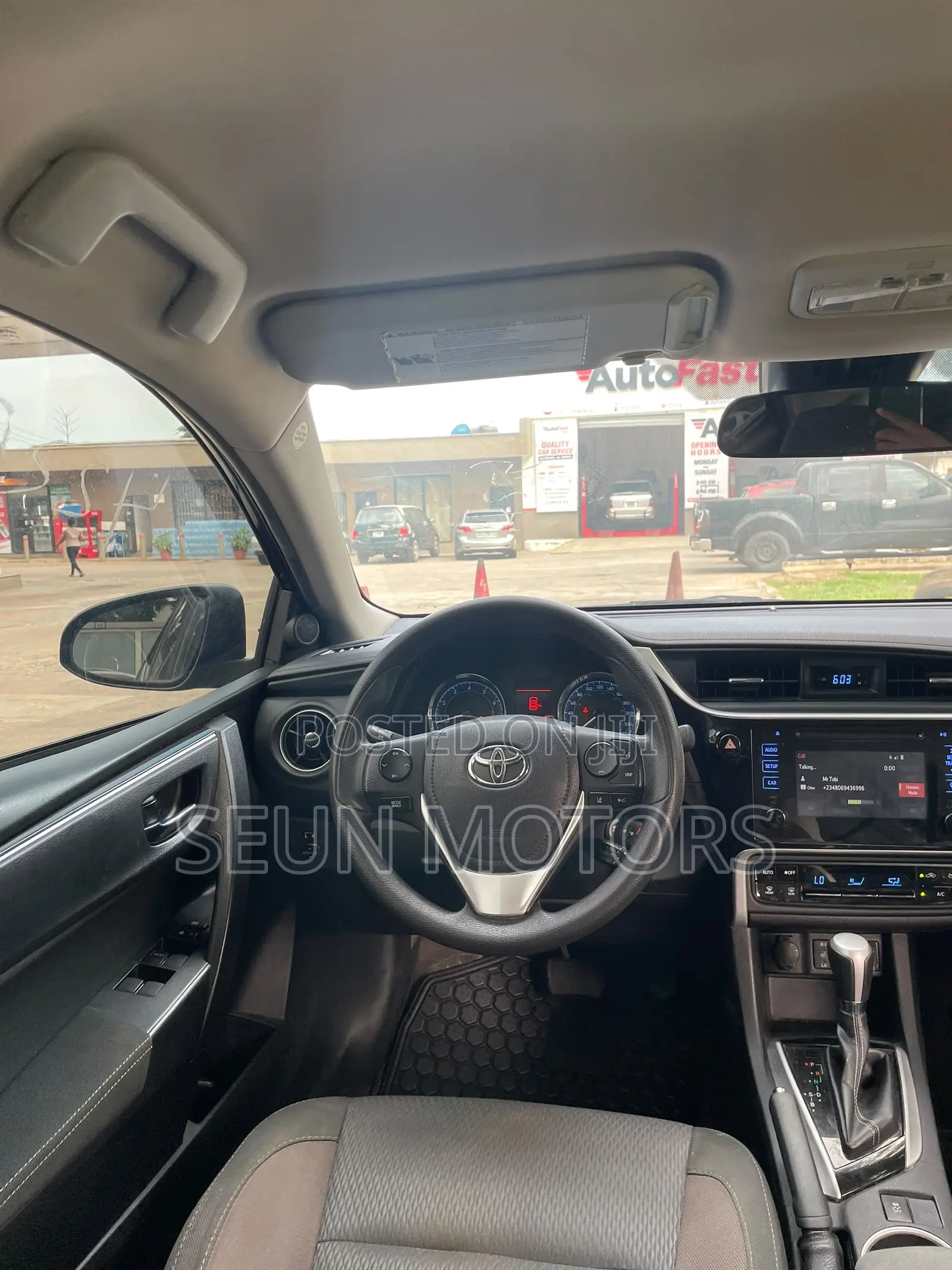 Toyota Corolla 2017 Blue