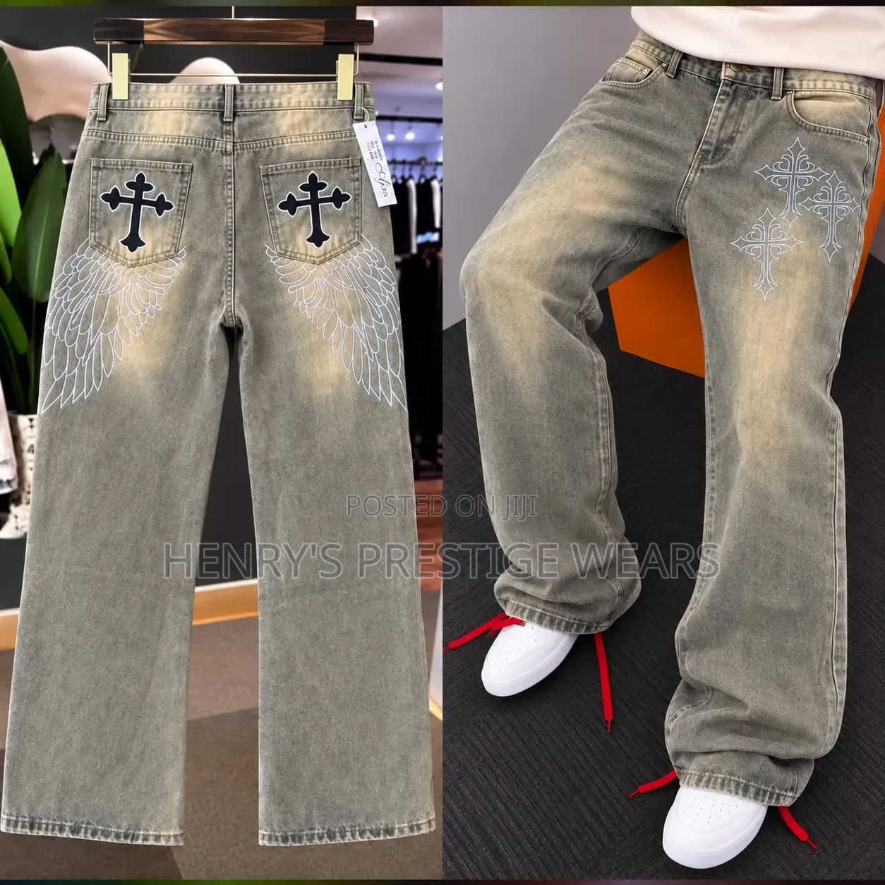 Men's Baggy Jeans – Trendy Stylish