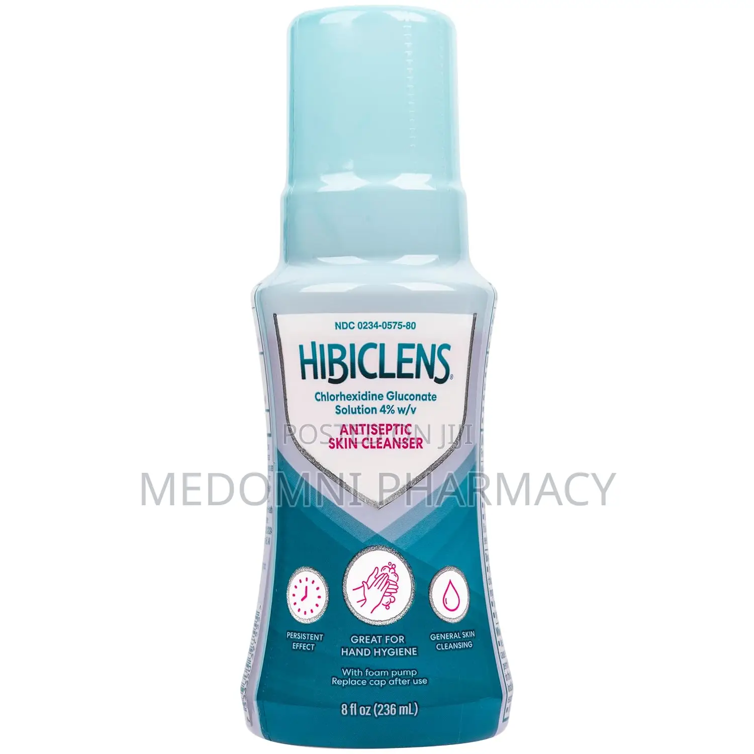 Hibiclens Antimicrobial and Antiseptic Skin Cleanser 8 Fl Oz
