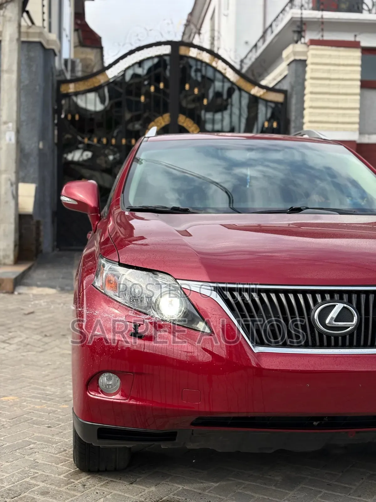 Lexus RX 350 2010 Maroon