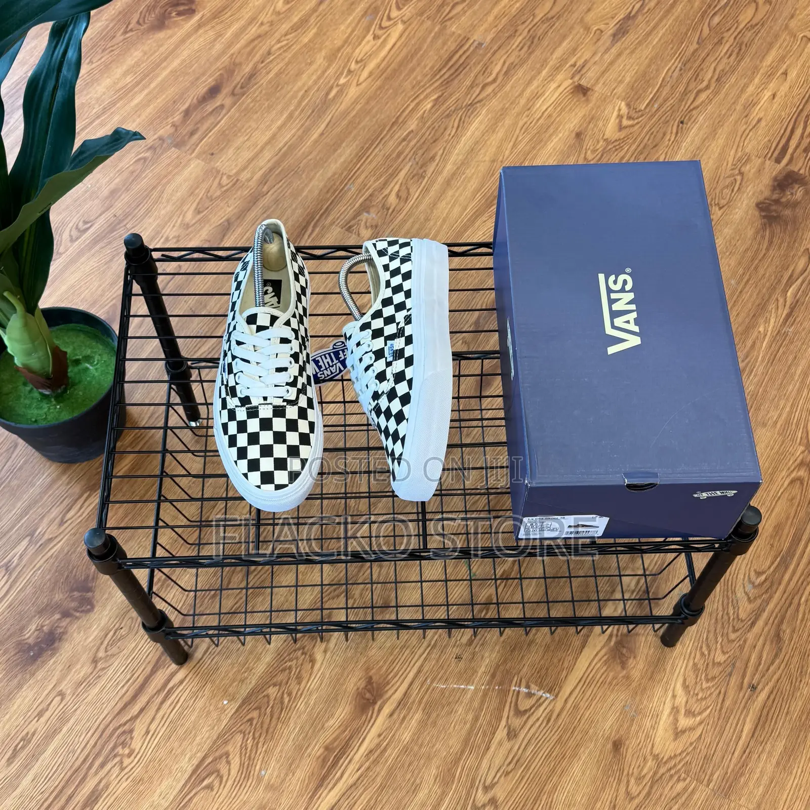 Original Vans Premium Lx Authentic Reissue 44 Checker Board Sneakers