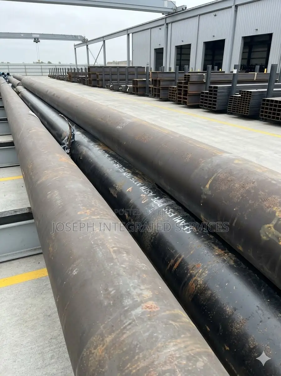Heavy Industrial Large-Diameter Carbon Steel Line Pipes