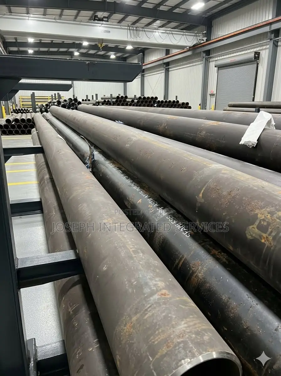 Heavy Industrial Large-Diameter Carbon Steel Line Pipes