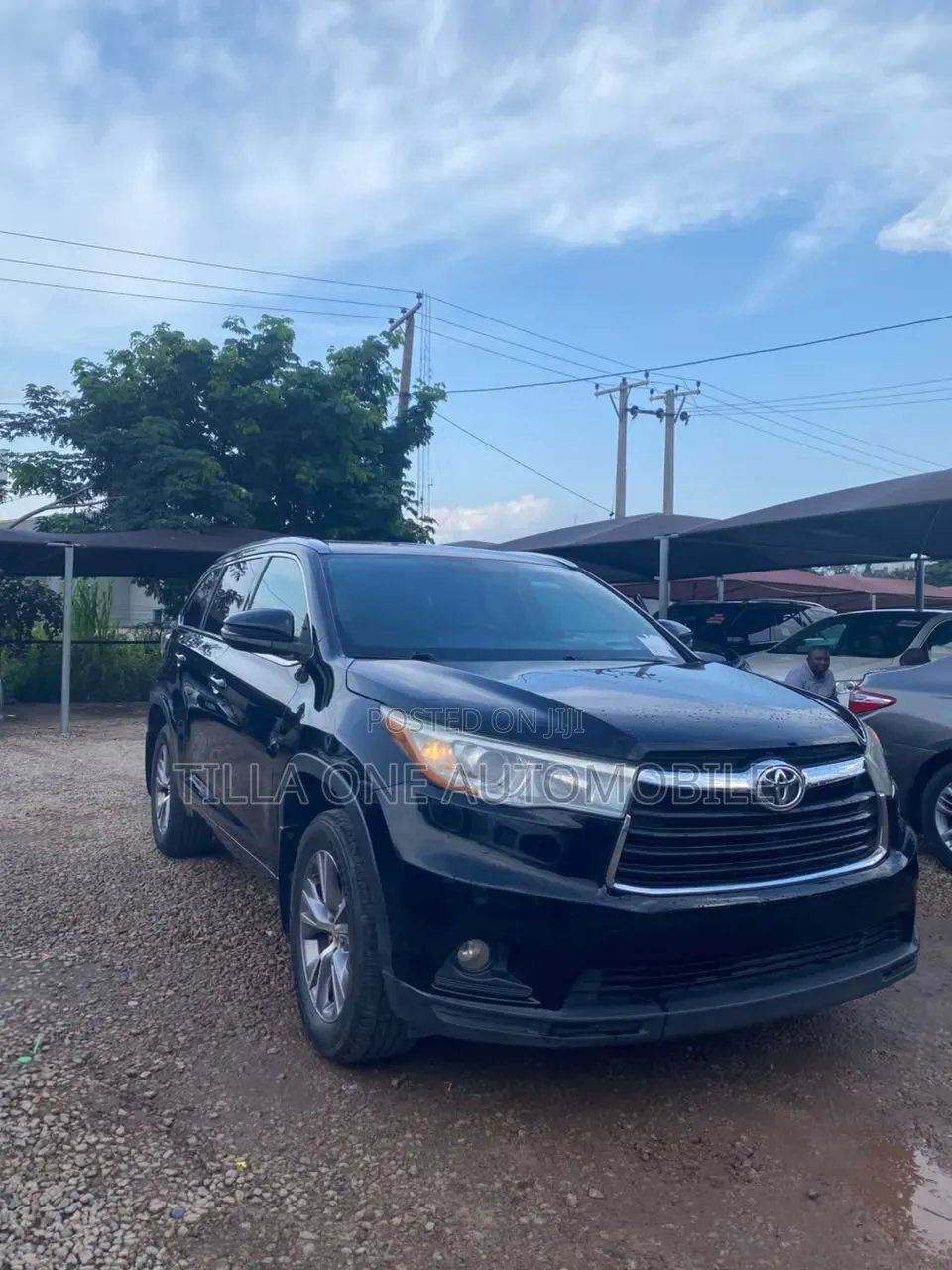 Toyota Highlander XLE 4dr SUV AWD (3.5L 6cyl 6A) 2015 Black