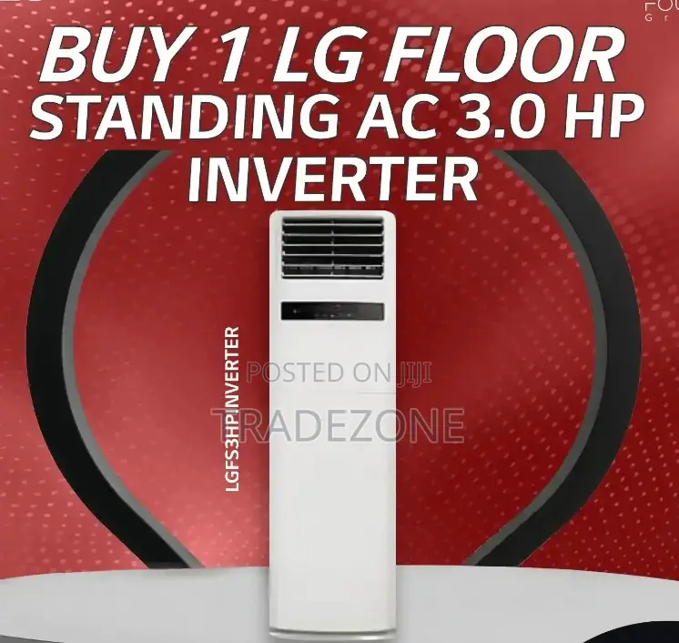 LG 3HP Floor Standing GenCool Inverter AC| FS 3 HPINVERTER