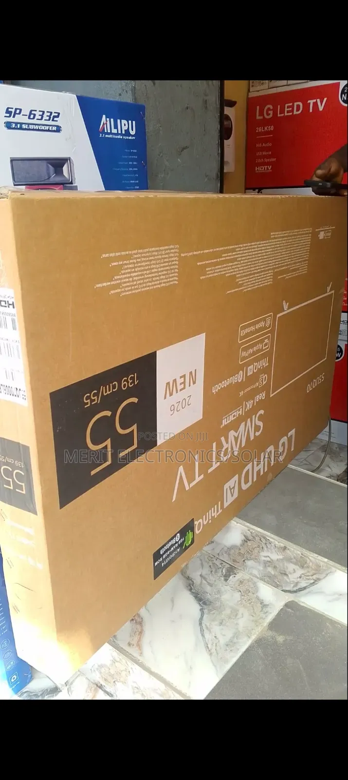 55 Inches LG Android Smart TV