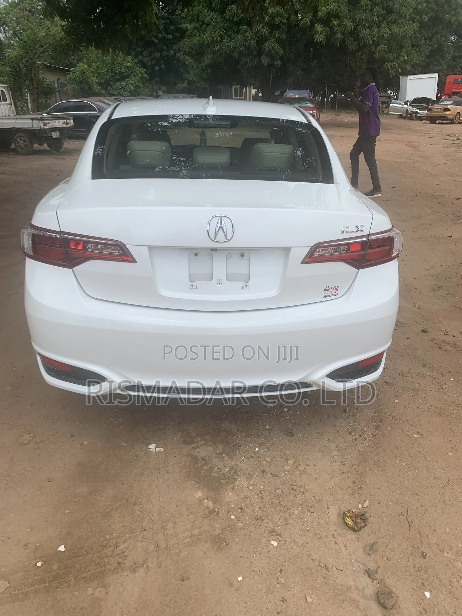 Acura ILX AcuraWatch Plus (2.4L 4cyl 8AM) 2017 White